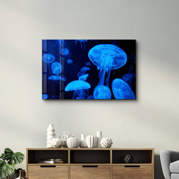 Wallity Pintura Decorativa de Vidrio Templado 46 x 72 cm